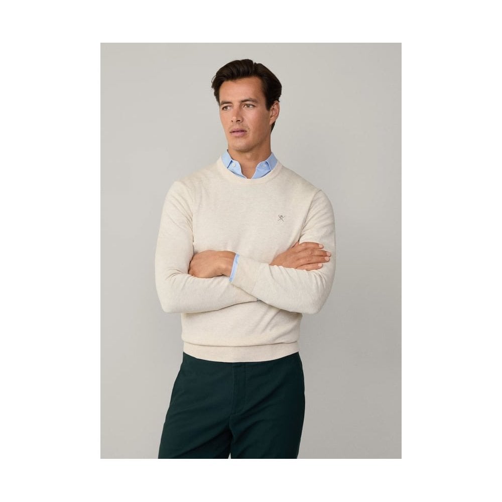 Cotton Silk Crew Jumper