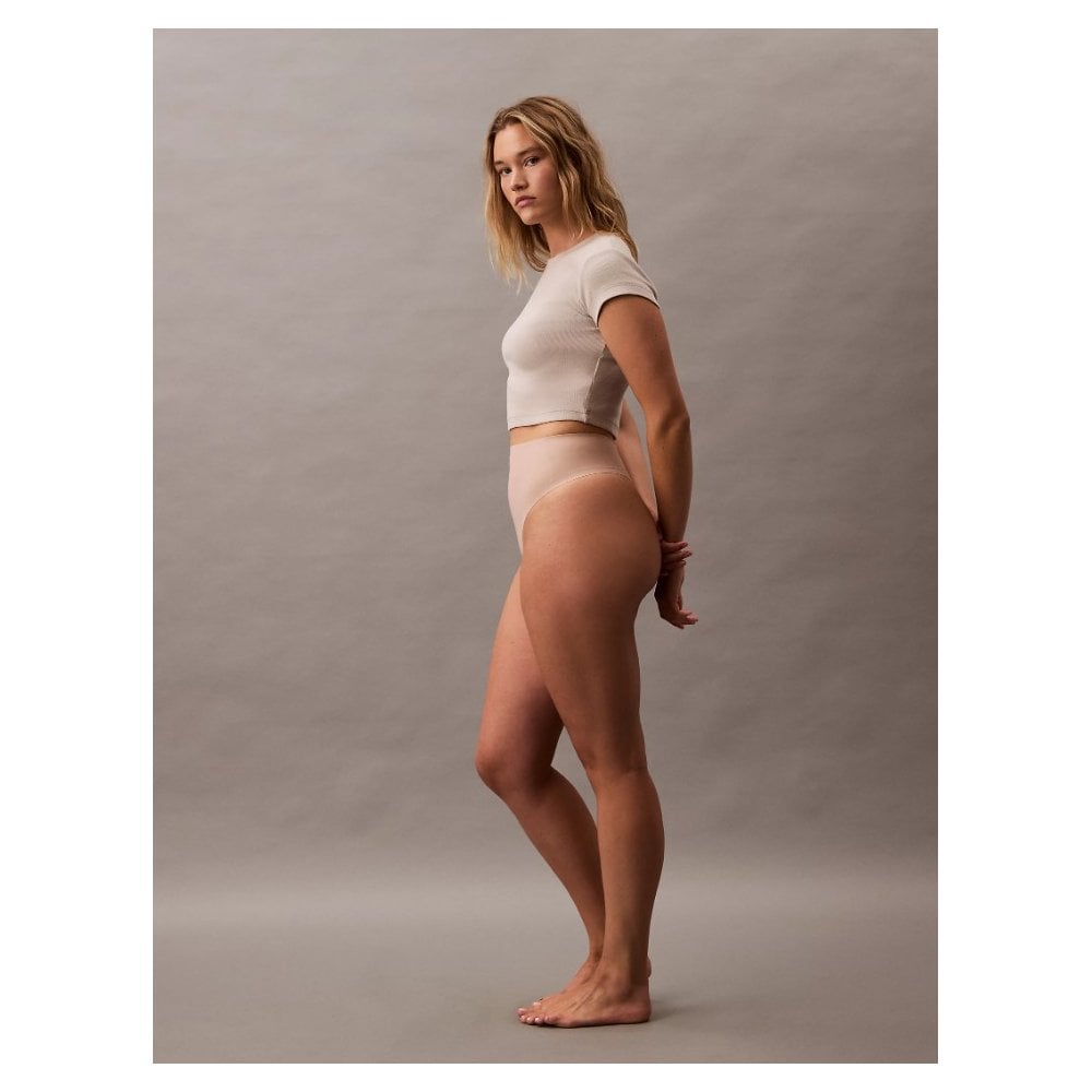 Sculpted Shapewear Thong - Stay Put Mesh