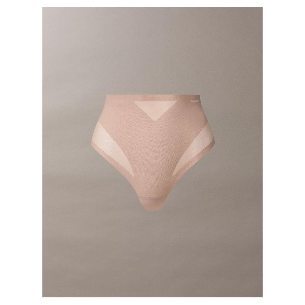 Sculpted Shapewear Thong - Stay Put Mesh