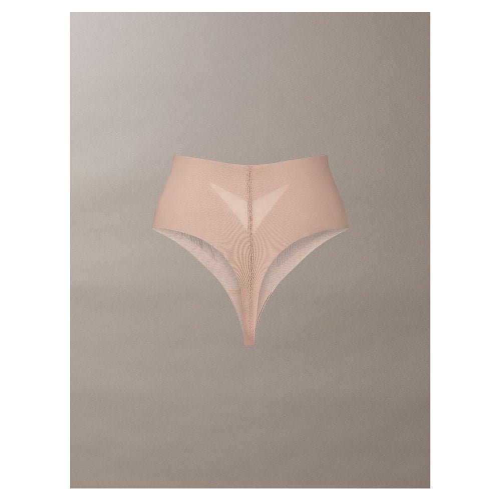 Sculpted Shapewear Thong - Stay Put Mesh