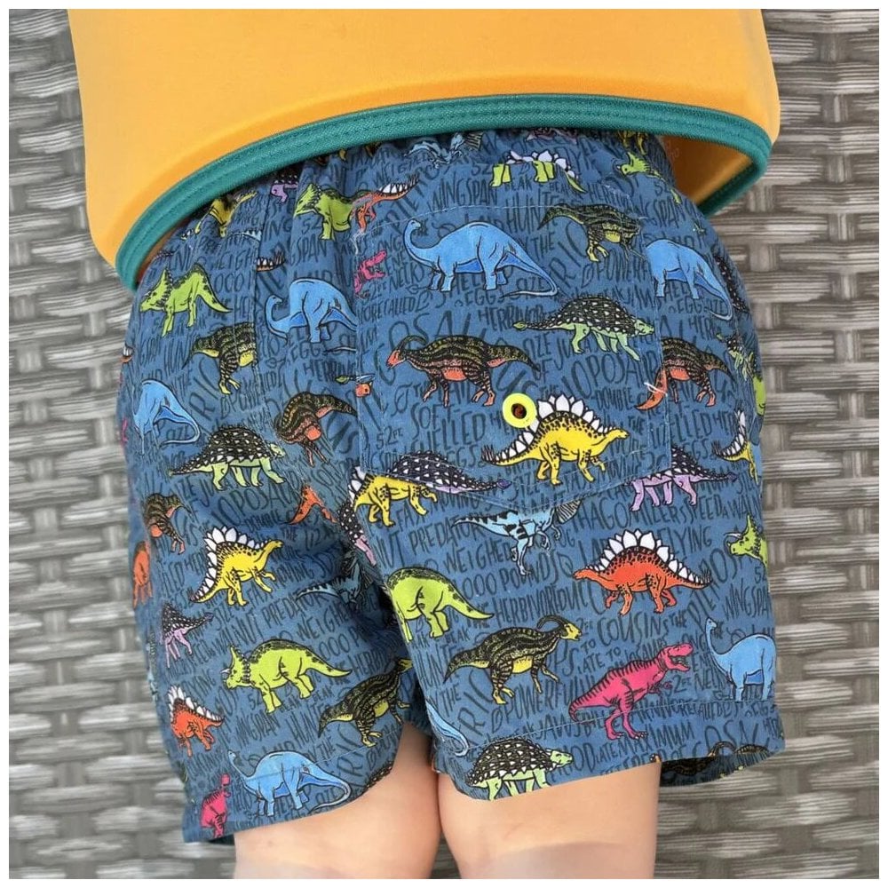 Texas Dinosaur Swim Shorts