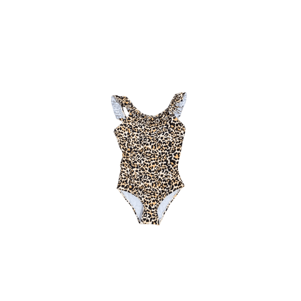 Kogdana Lara Ruffle Swimsuit Leo