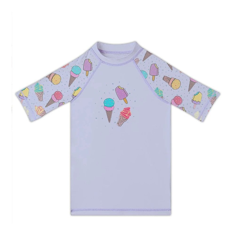 Pagoto Lilac Ice Creams Rash Vest