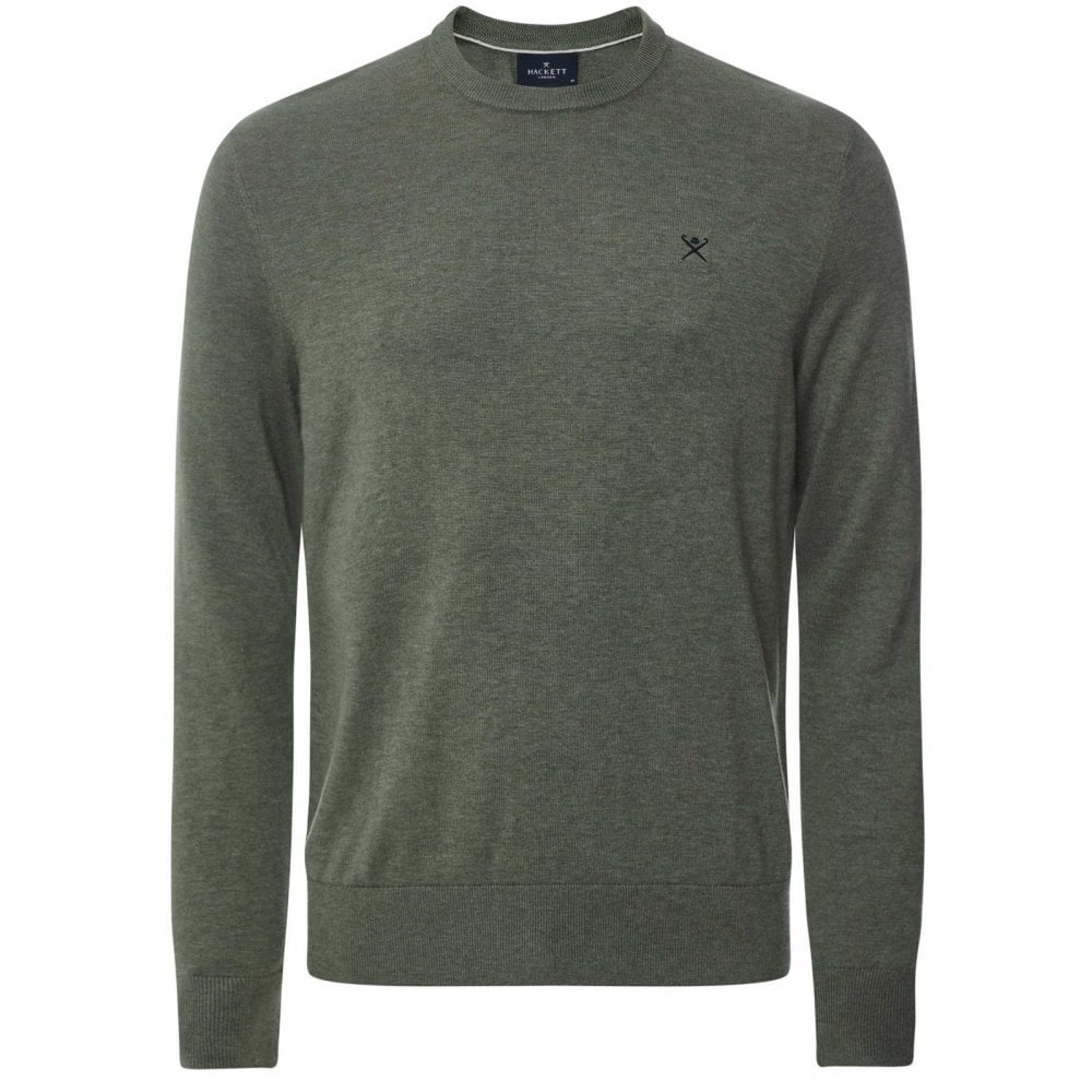 Cotton Silk Crew Jumper