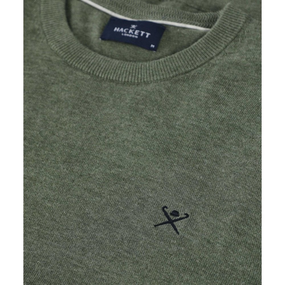 Cotton Silk Crew Jumper