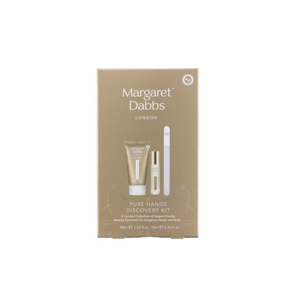 PURE Hands Discovery Gift Set (45ml PURE Repairing Hand Cream, PURE Cuticle Oil, Small Crystal Nail File)
