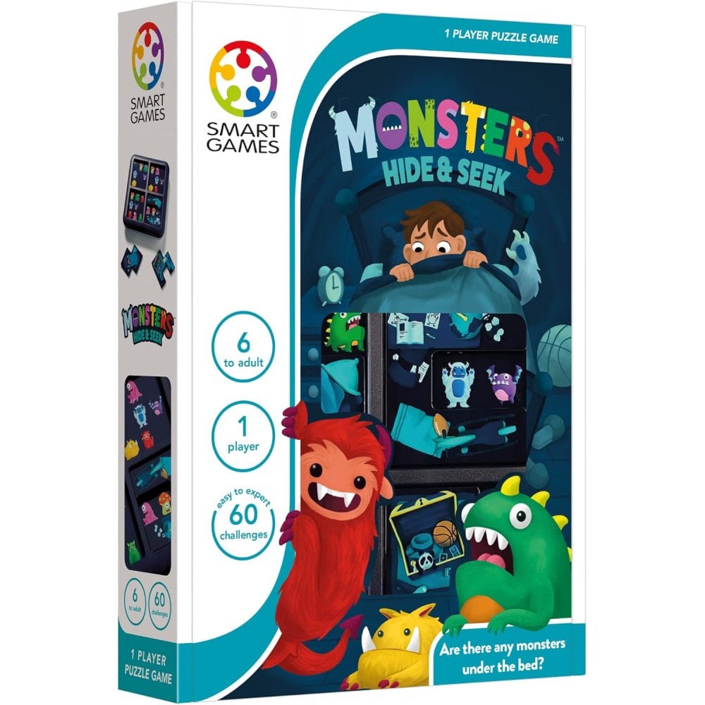 Monsters Hide & Seek, Puzzle Game with 60 Challenges