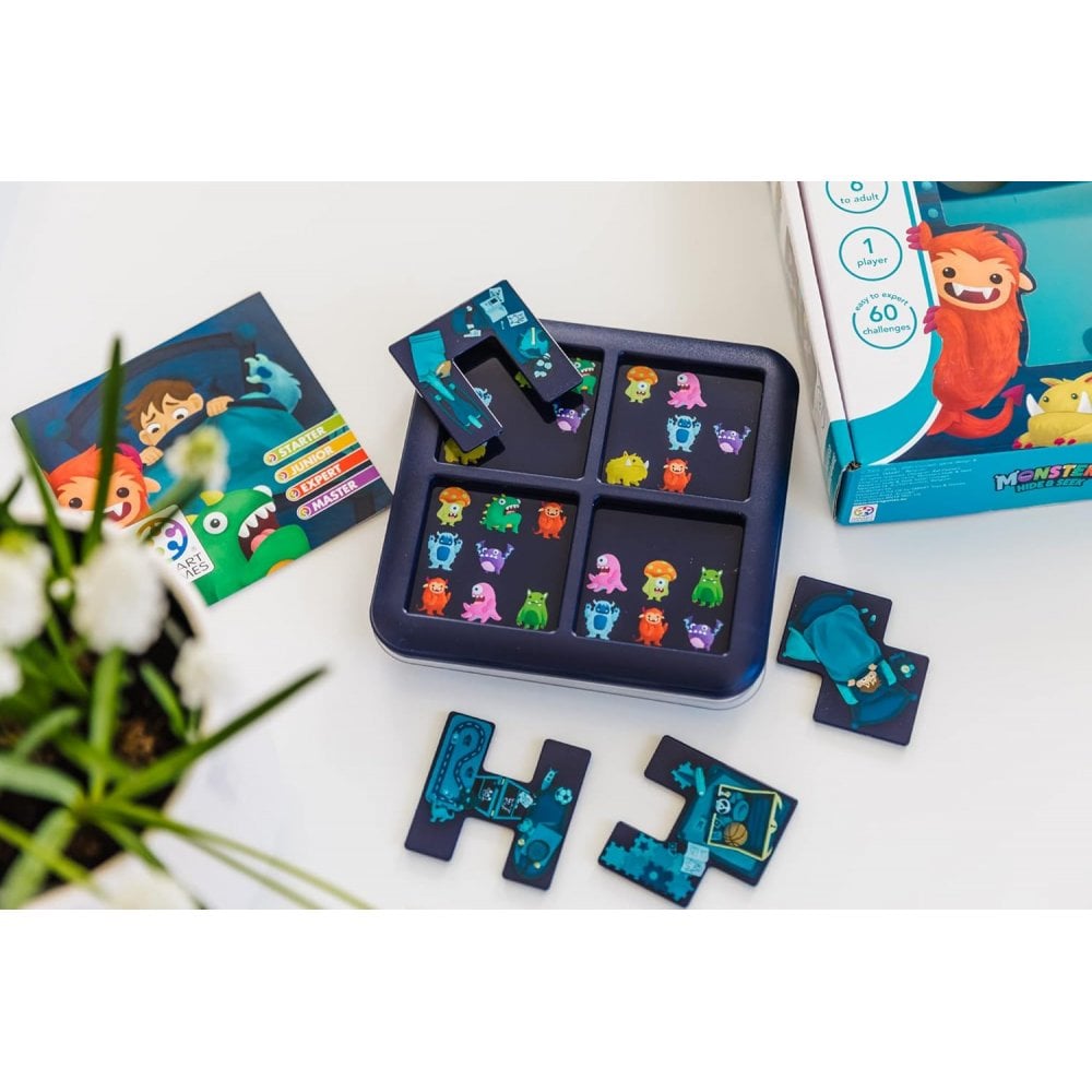 Monsters Hide & Seek, Puzzle Game with 60 Challenges