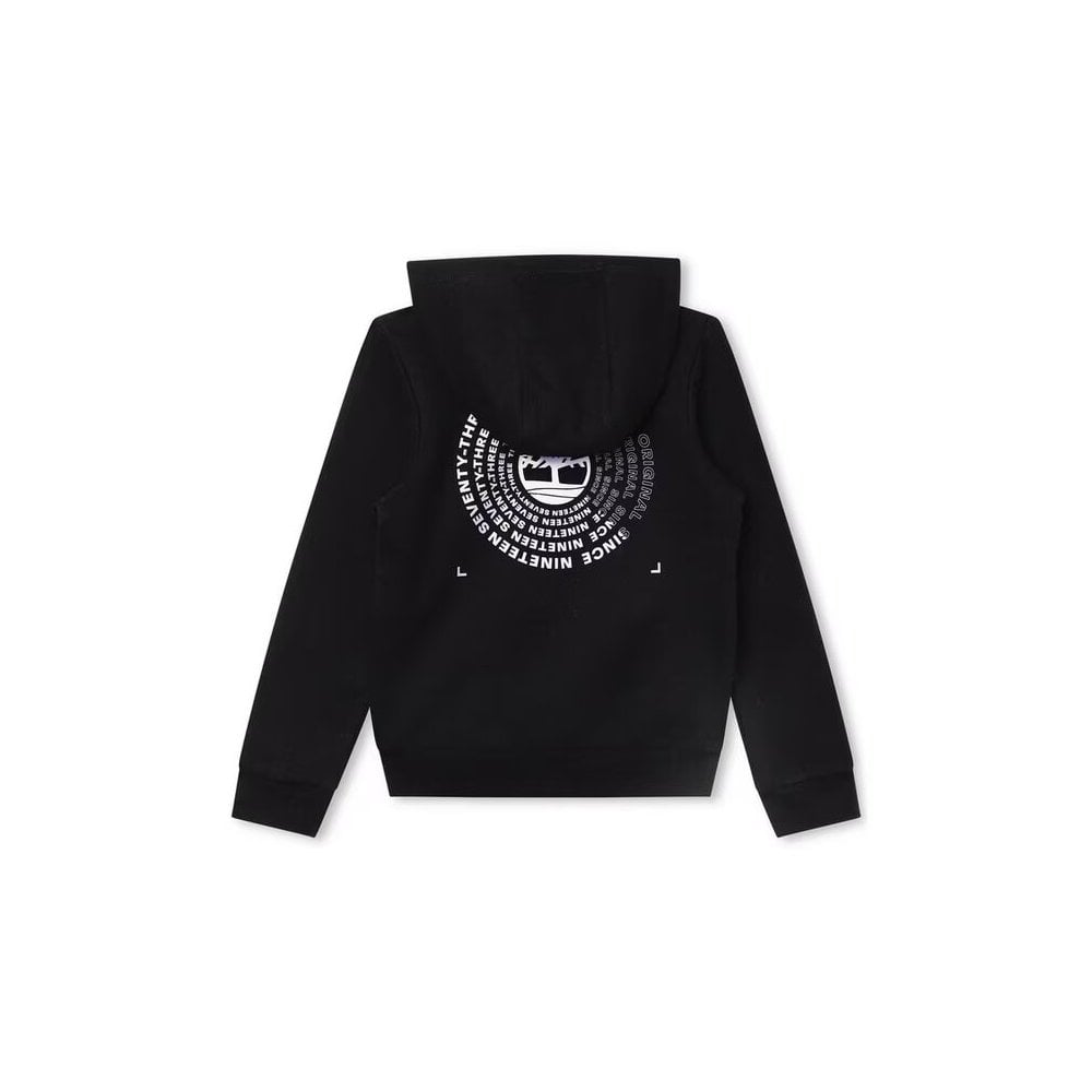 Kids' Logo Graphic Back Zip Through Hoodie
