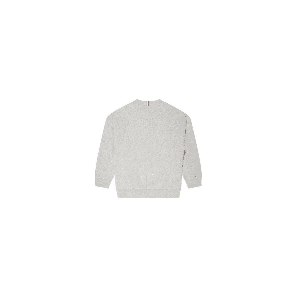 Boys Varsity Boucle Sweatshirt in Grey