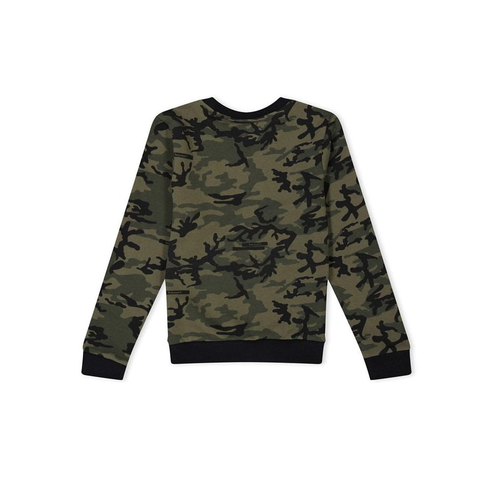 Half/Half Camo Sweatshirt