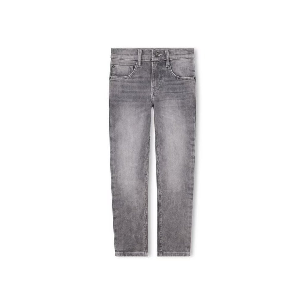 Kids' Slim Fit Denim Jeans, Grey