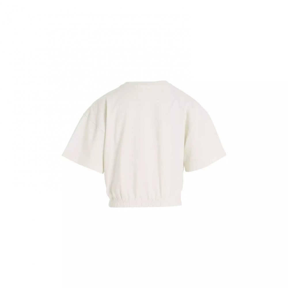 Bronze Monogram T-Shirt Ivory