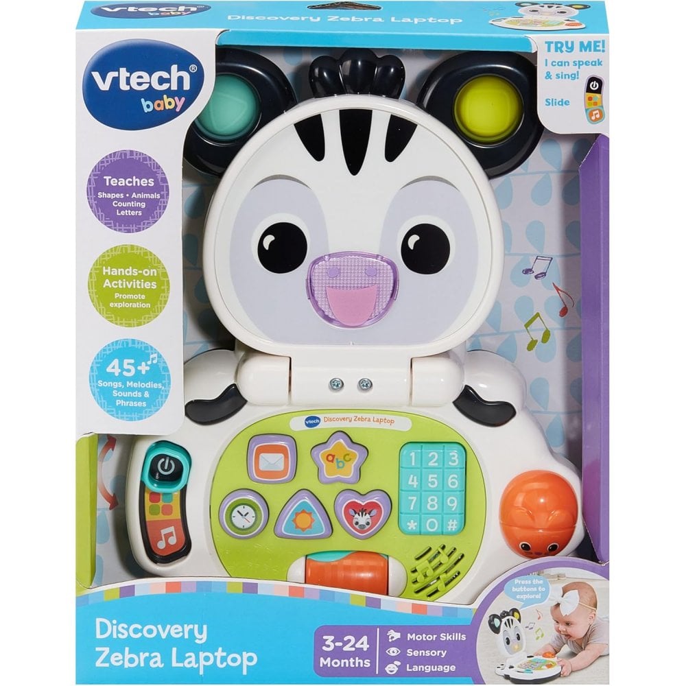Discovery Zebra Laptop
