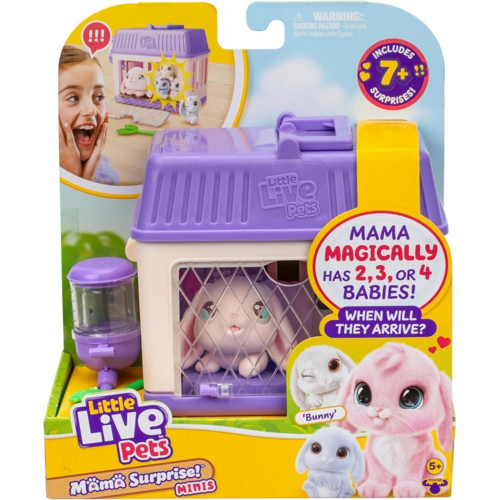 Little Live Pets Mama Surprise S4 Mini Playset Bunny/Hamster