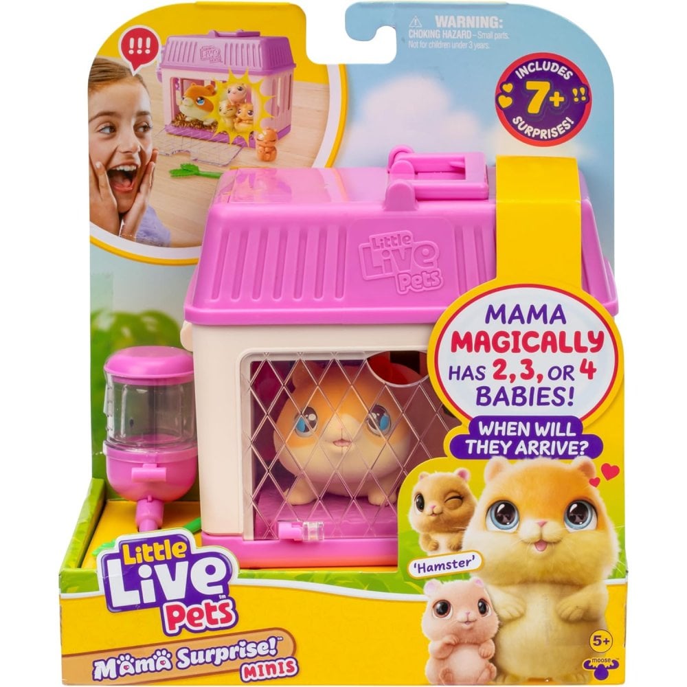 Little Live Pets Mama Surprise S4 Mini Playset Bunny/Hamster
