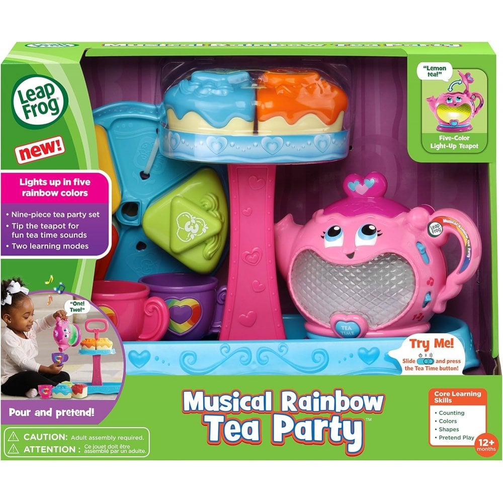 Musical Rainbow Tea Party Refresh
