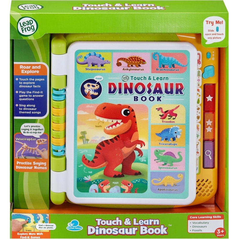 Touch & Learn Dinosaur Book