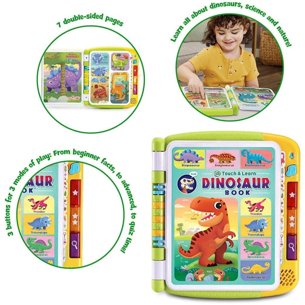 Touch & Learn Dinosaur Book