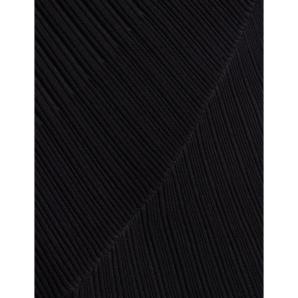 Celyina Sheer Detail Textured Knit Midaxi Dress