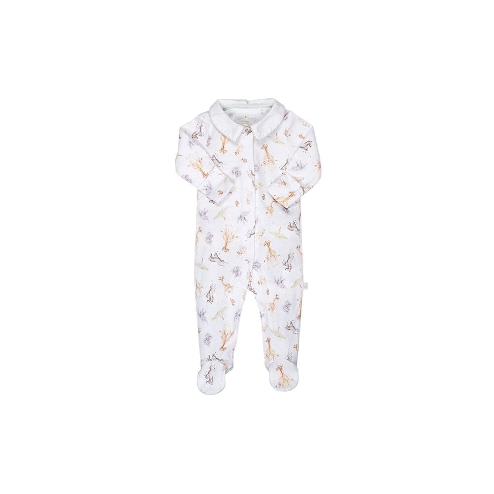 Little Savannah Printed Babygrow