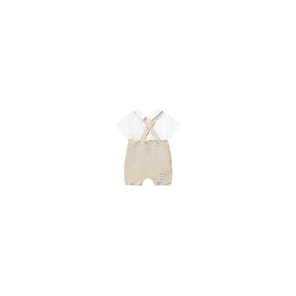 Knit Dungaree Set