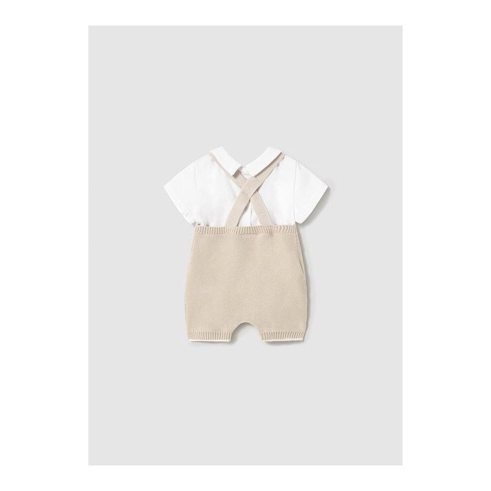 Knit Dungaree Set