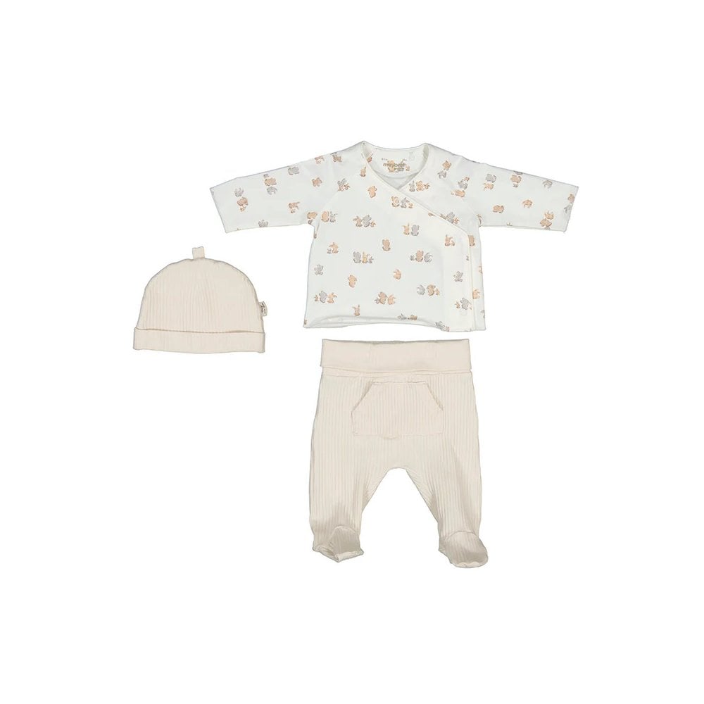 Baby Legwarmer and Hat Set - Natural