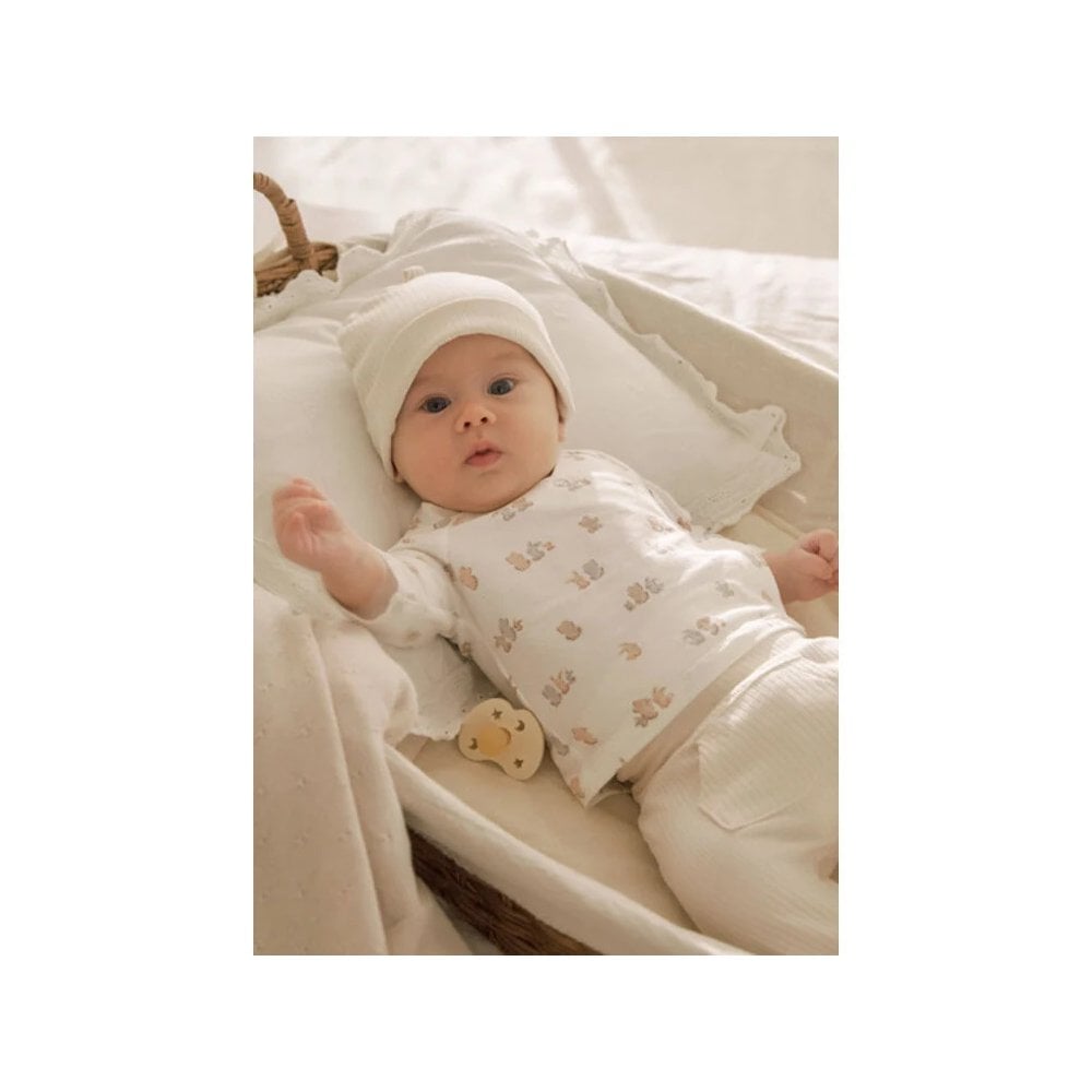 Baby Legwarmer and Hat Set - Natural