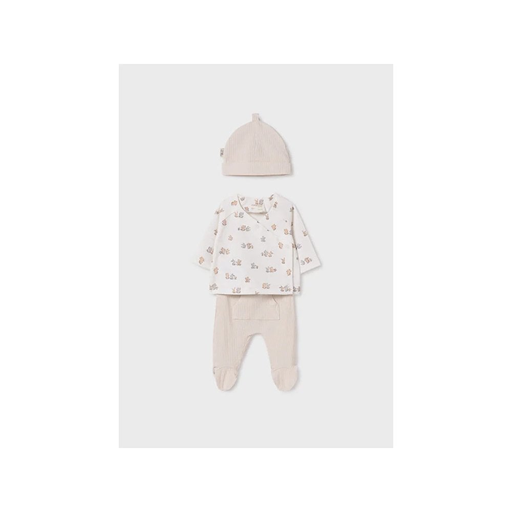 Baby Legwarmer and Hat Set - Natural