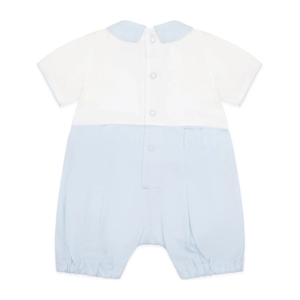 SJ Romper with pleated yoke & nursery toy emb