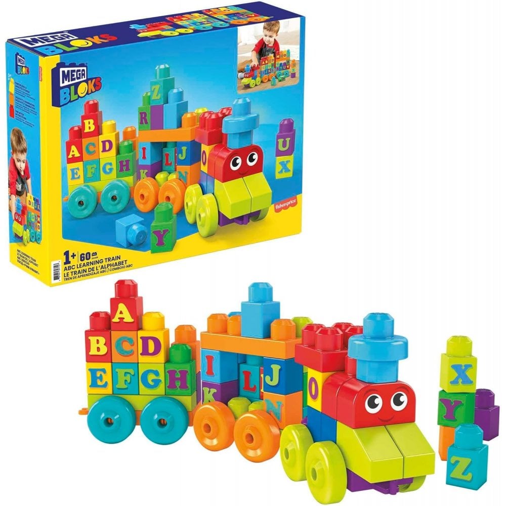 Mega Bloks- ABC Learning Train