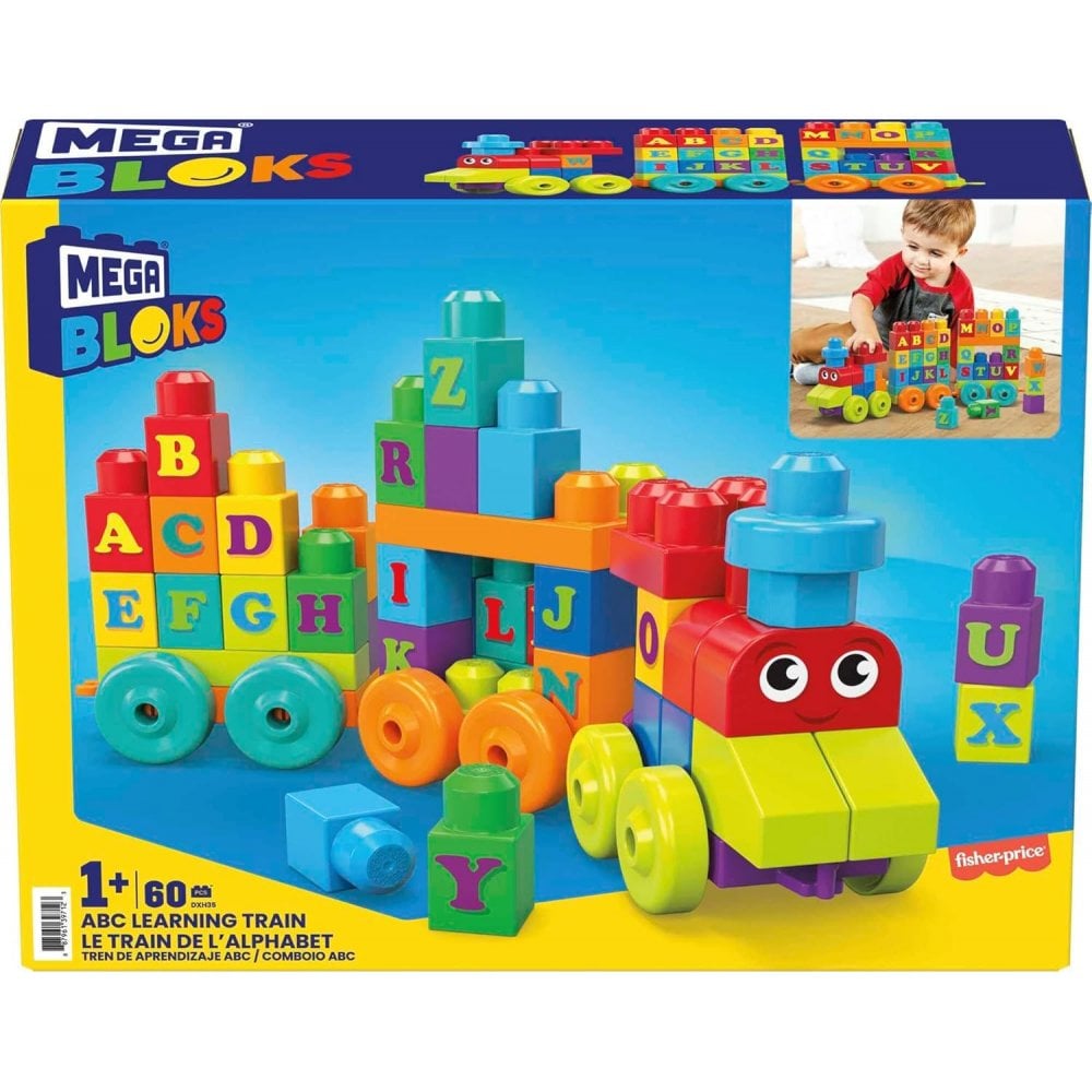 Mega Bloks- ABC Learning Train
