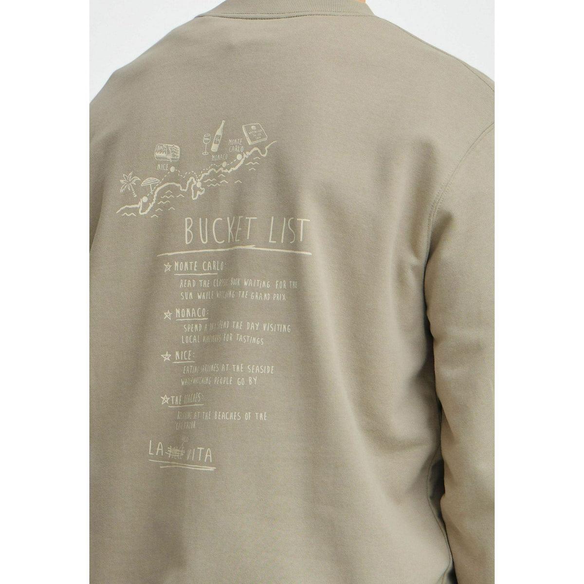 Oratio Print Sweatshirt