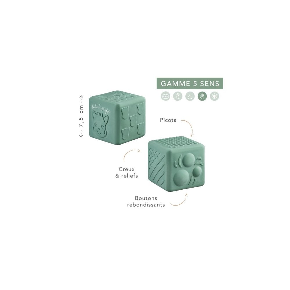 Textured cube Sophie la girafe - TOUCH (1)