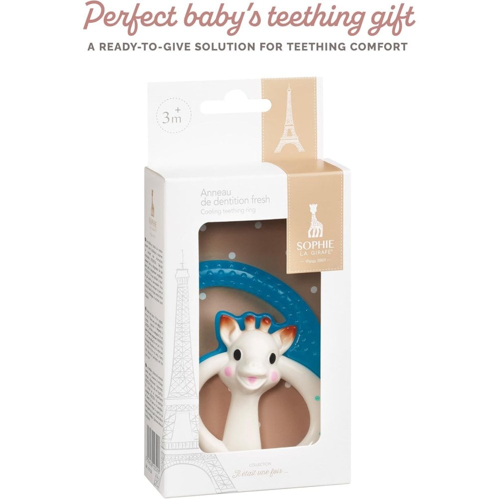 Sophie the Giraffe Cooling Teething Ring (Gift Box)