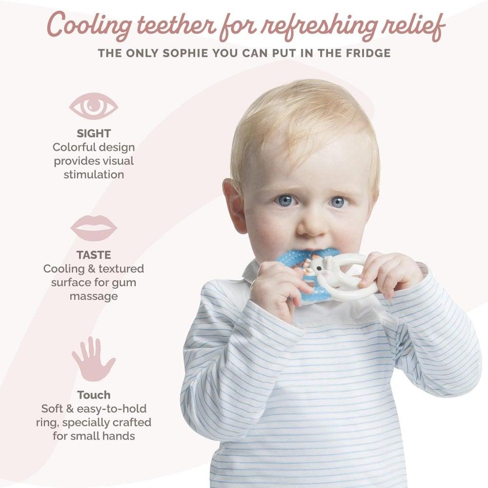 Sophie the Giraffe Cooling Teething Ring (Gift Box)