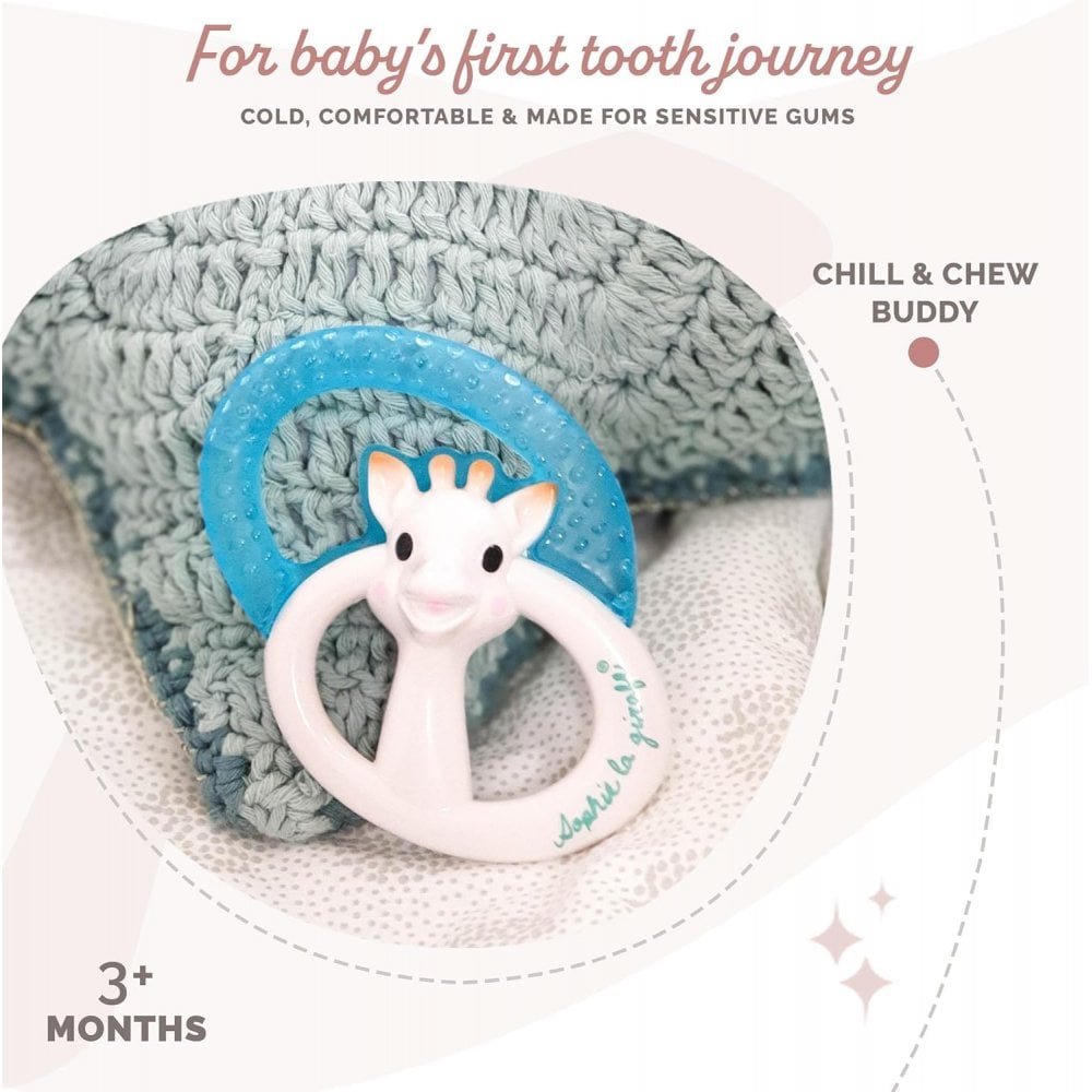 Sophie the Giraffe Cooling Teething Ring (Gift Box)