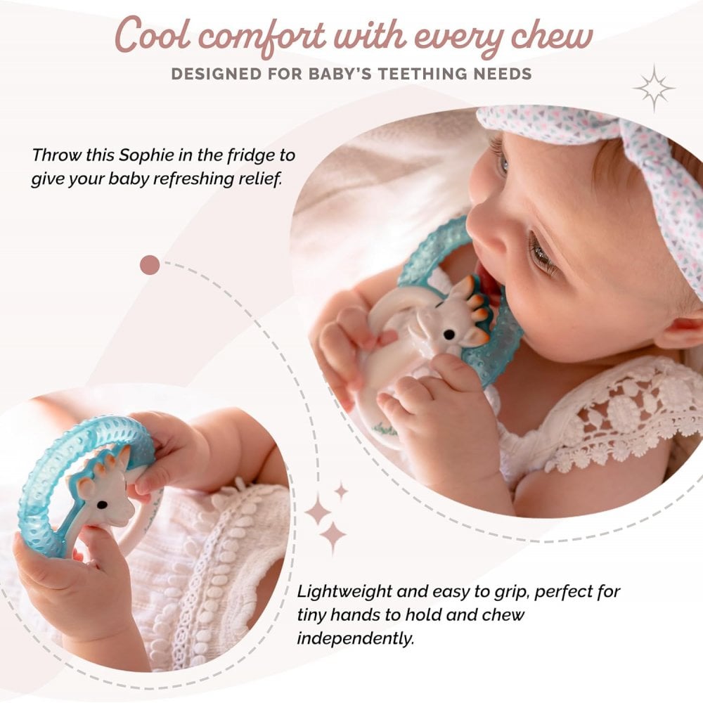 Sophie the Giraffe Cooling Teething Ring (Gift Box)