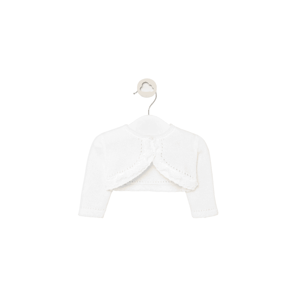 Rebecas White Ceremony Cardigan
