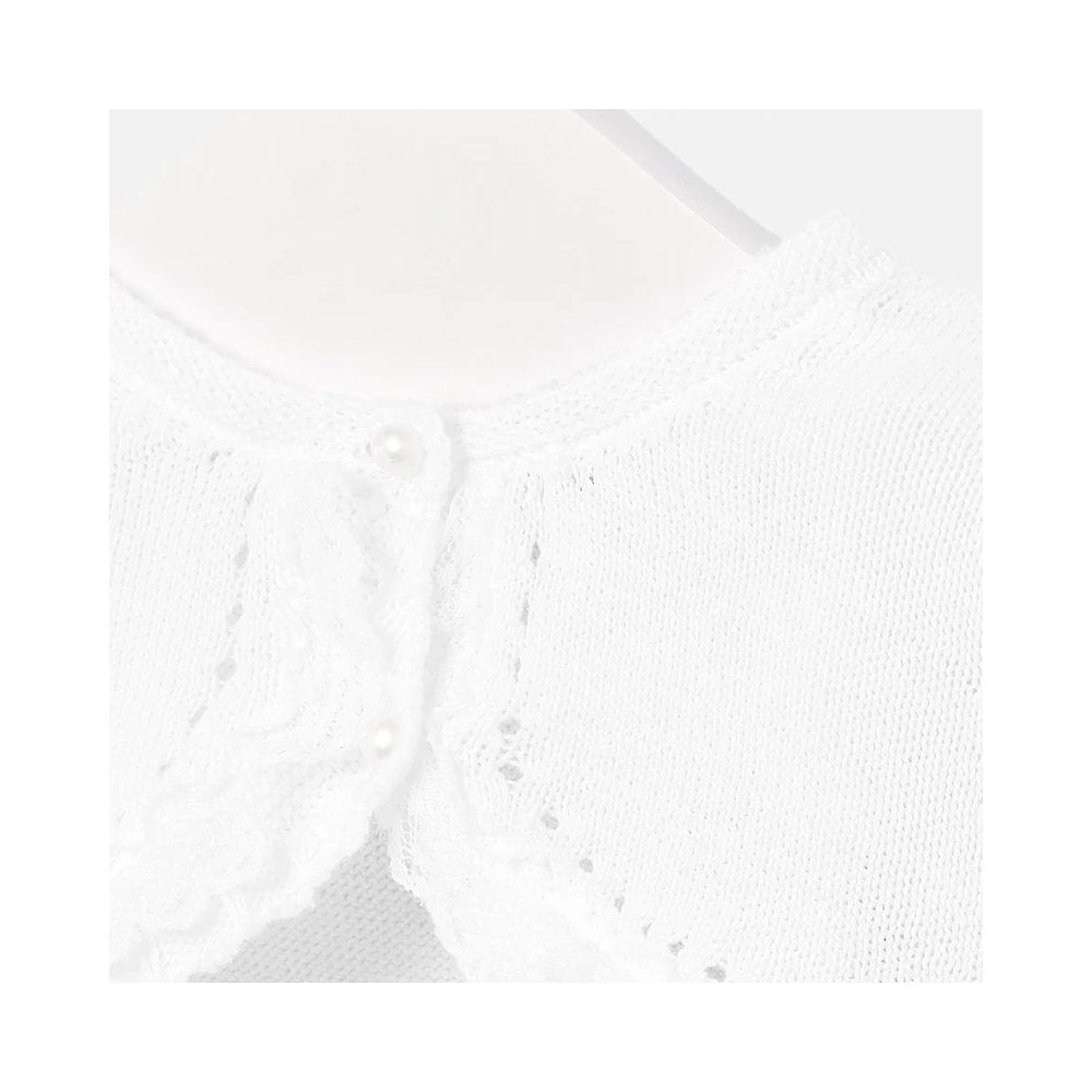 Rebecas White Ceremony Cardigan