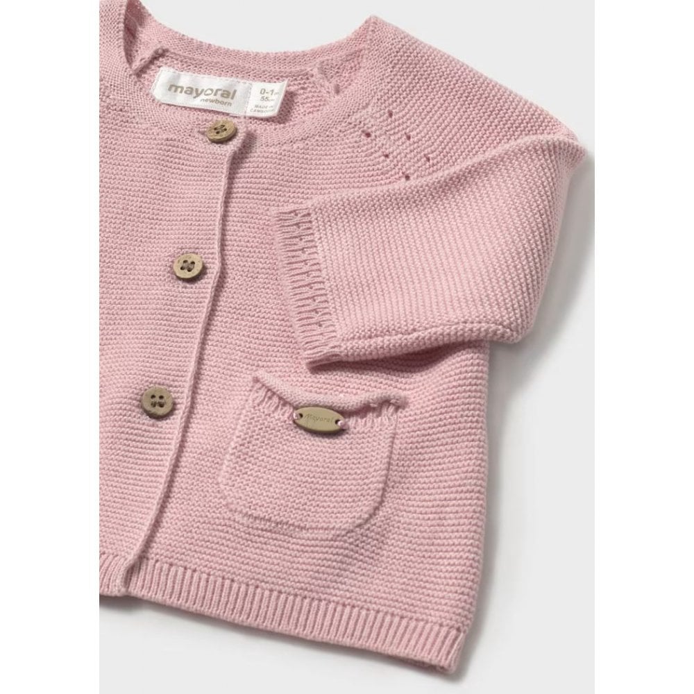 Knit long cardigan