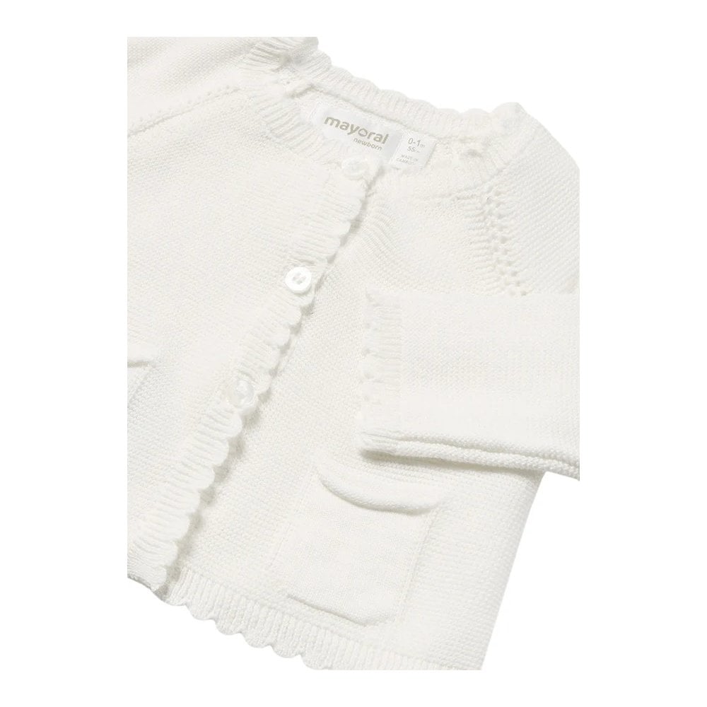 Knit long cardigan