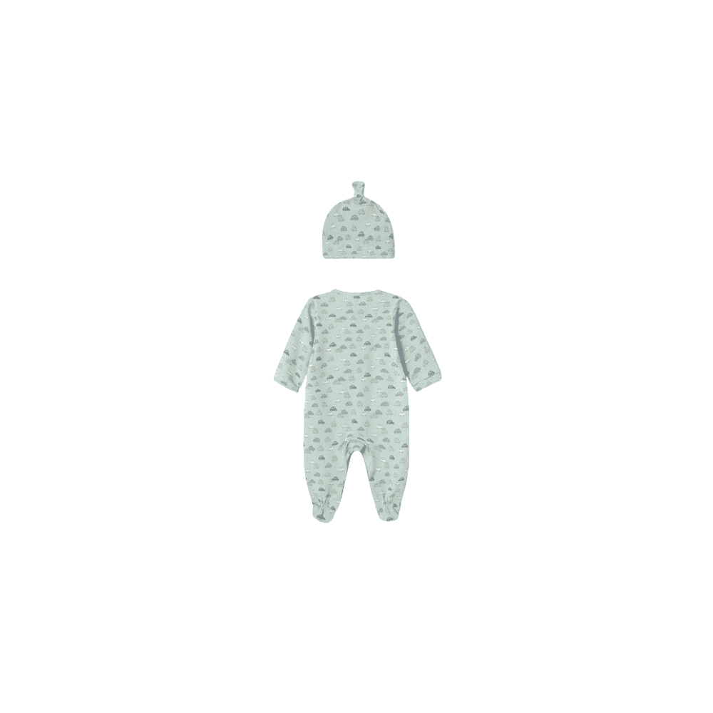 Long onesie with hat