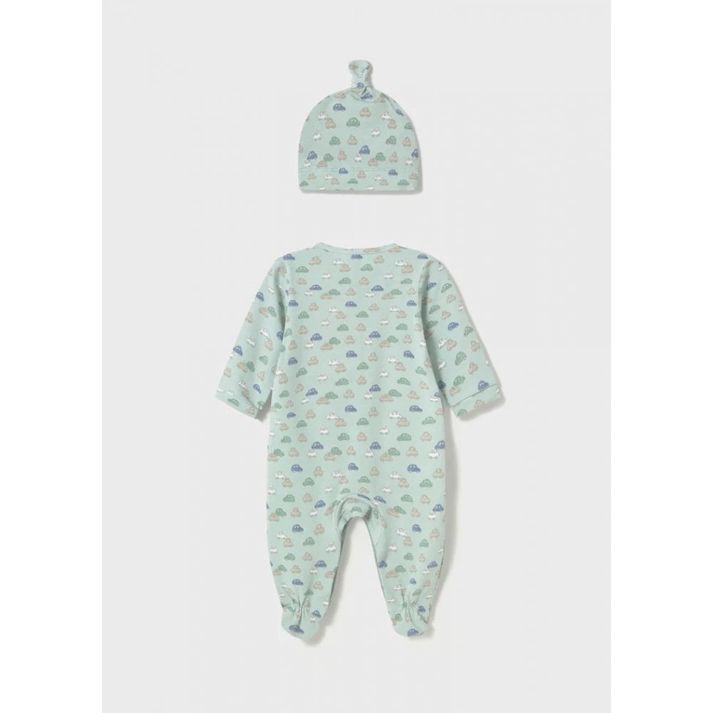 Long onesie with hat