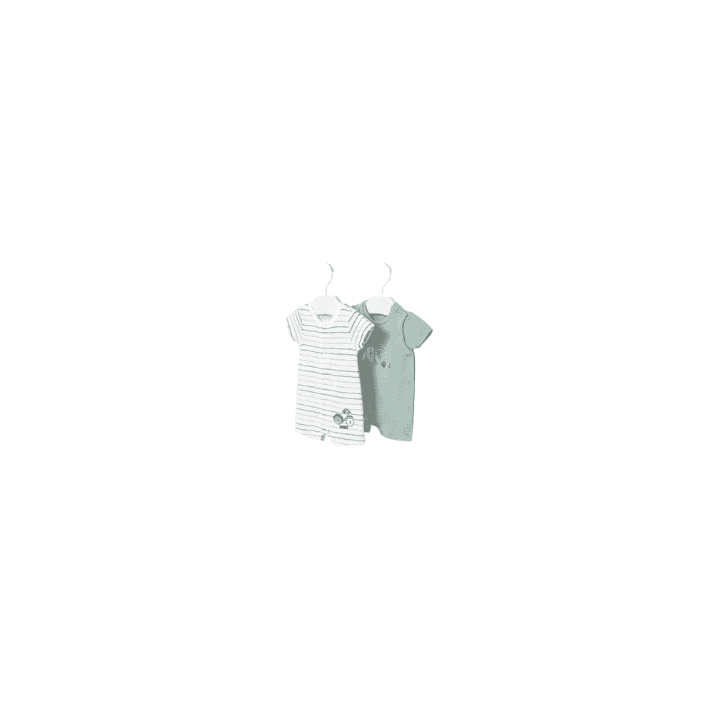 Set of 2 short rompers