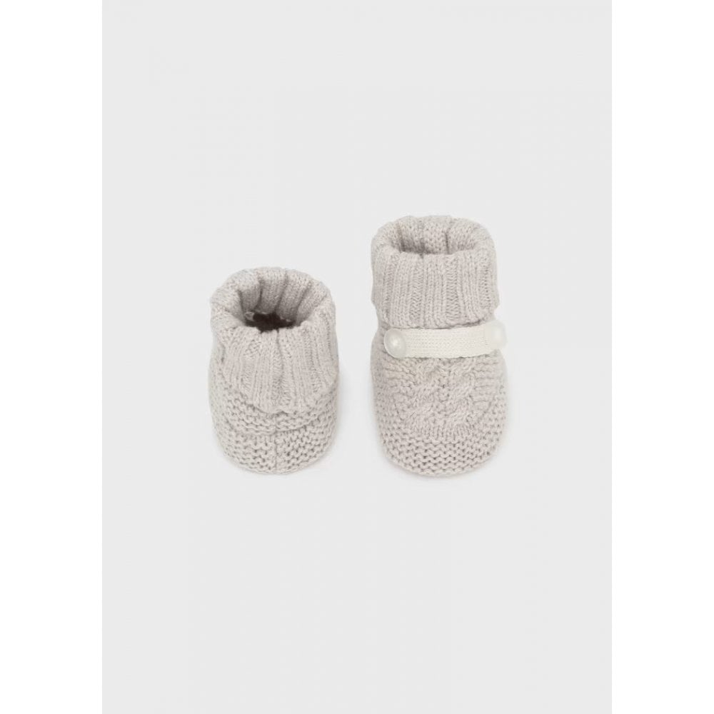 Knit booties