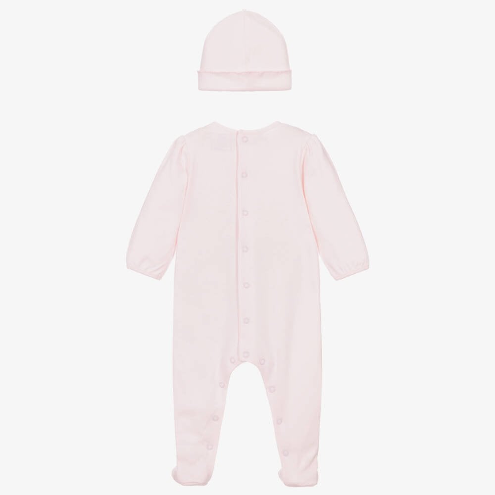 Interlock AIO with pleated yoke  ricrac trim & Hat