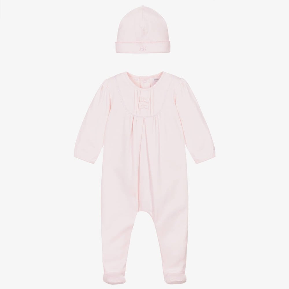 Interlock AIO with pleated yoke  ricrac trim & Hat