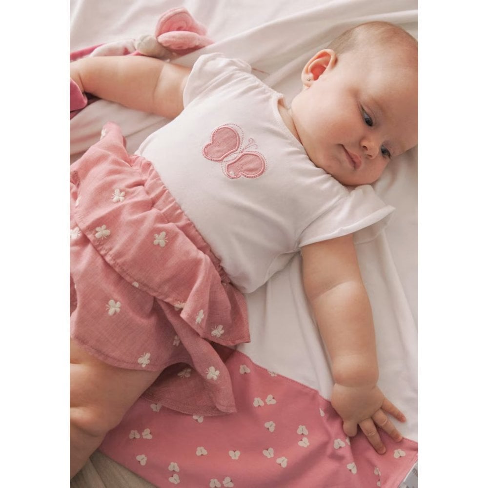 Newborn girl skirt and top set